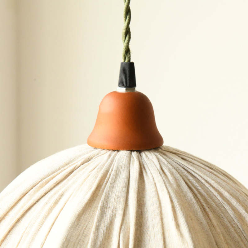 BowLift | EcoChic Pendant Light - Stylish Scandinavian Fabric Pendant Light