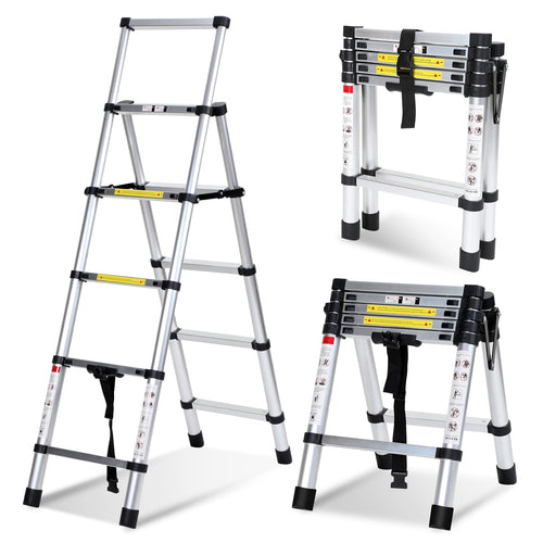 Telescoping ladder Folding ladder A-frame | Bowlift