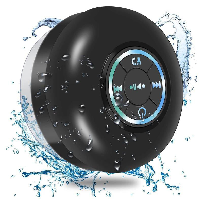 BowLift | Mini Bluetooth Shower Speaker with LED Light