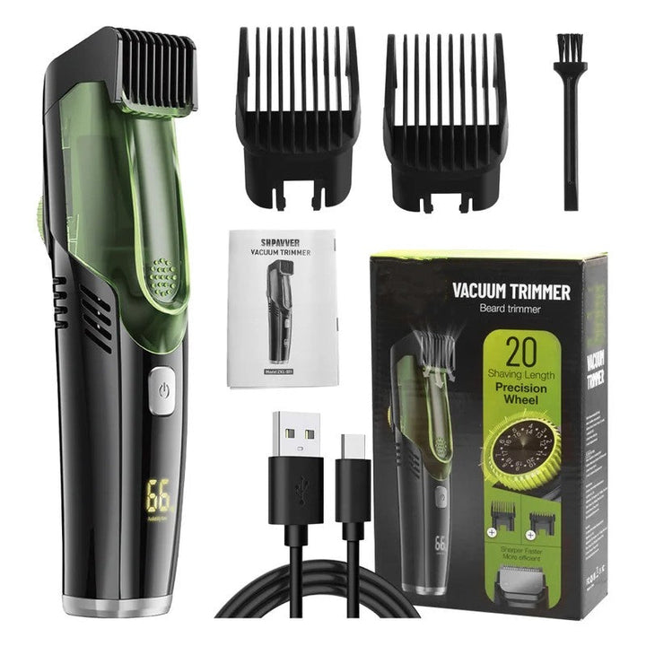 BowLift | Vacuum beard trimmer - 20 lengths and styles adjustable