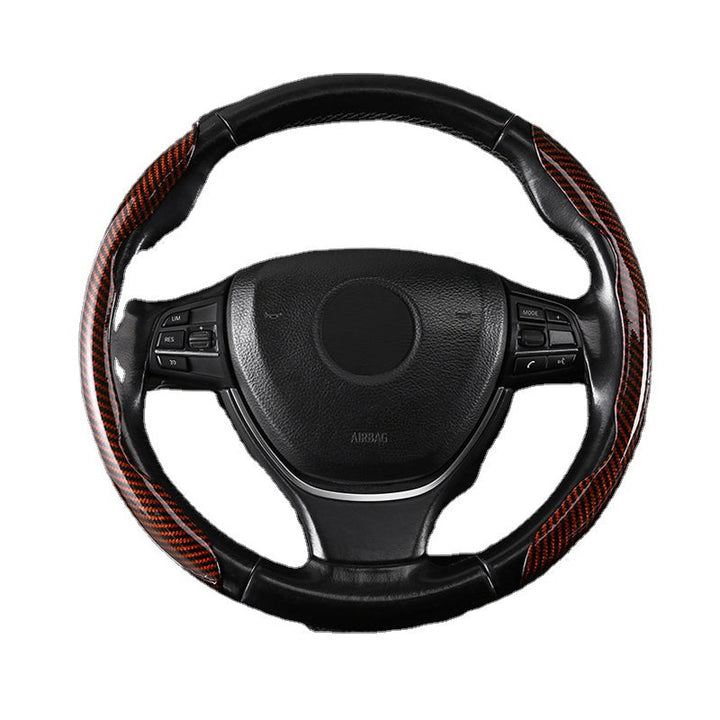 BowLift | Universal Laser Carbon Fiber Pattern Steering Wheel Cover