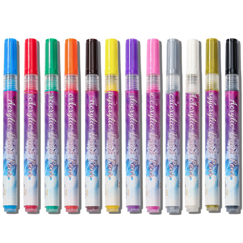 BowLift | 12-color ultra-thin curved nail pencil