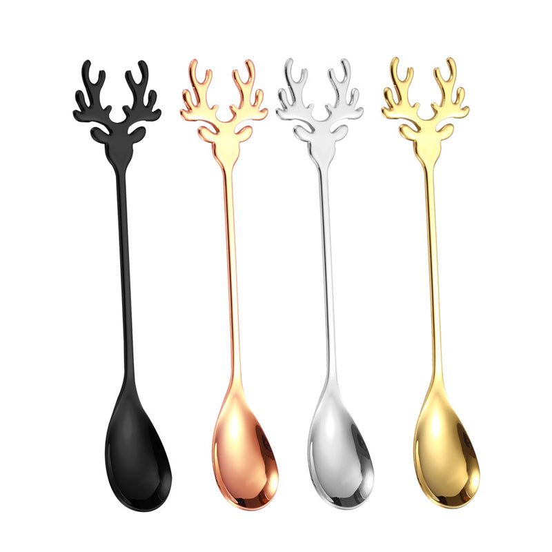 BowLift | Christmas Decorations for Home - Christmas Metal Spoon Gift Set