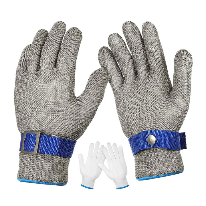 BowLift | Stainless Steel Mesh Metal Laboratory Protective Gloves