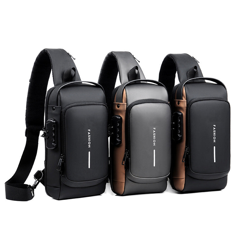 Casual multifunctional anti-theft chest bag for men | Bowlift