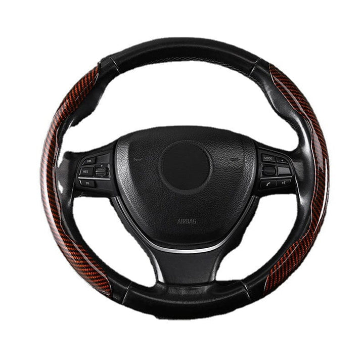 BowLift | Universal Laser Carbon Fiber Pattern Steering Wheel Cover