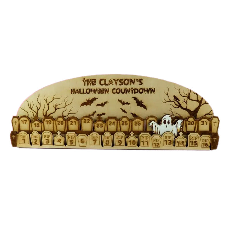 Halloween Advent Calendar - The Clayson's Halloween Countdown | Bowlift