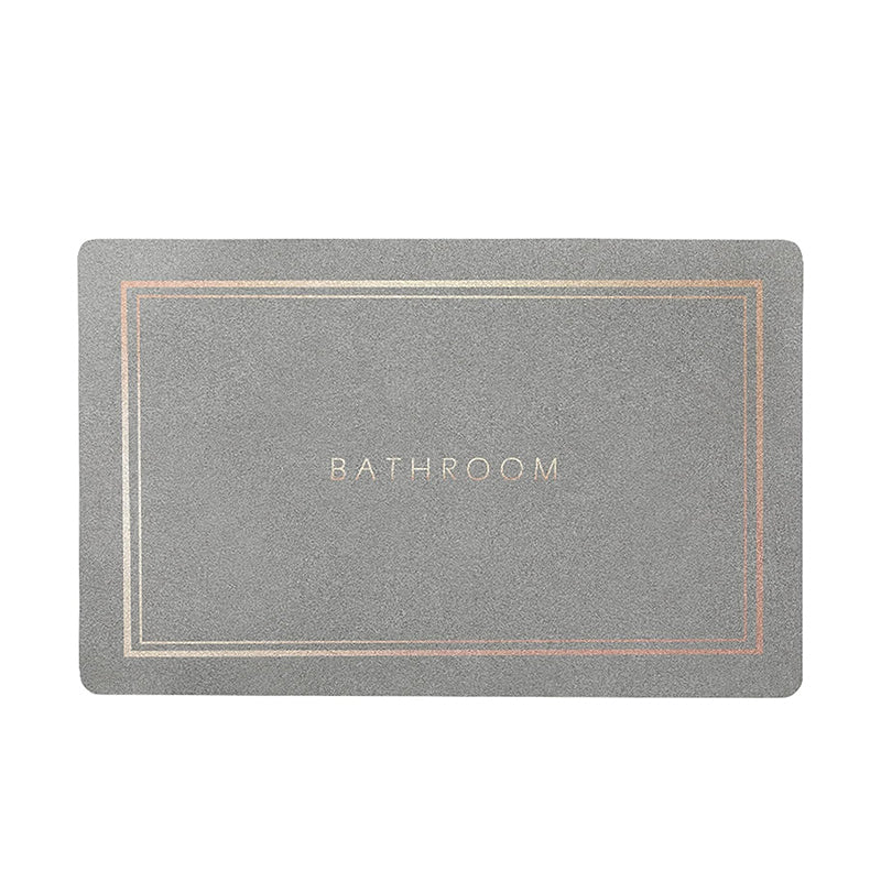 Minimalist Super Absorbent Quick Drying Bath Mat | Bowlift