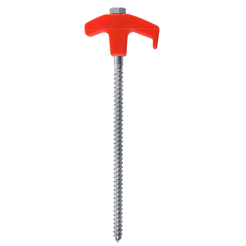 Rotatable tent pegs with thread | Bowlift