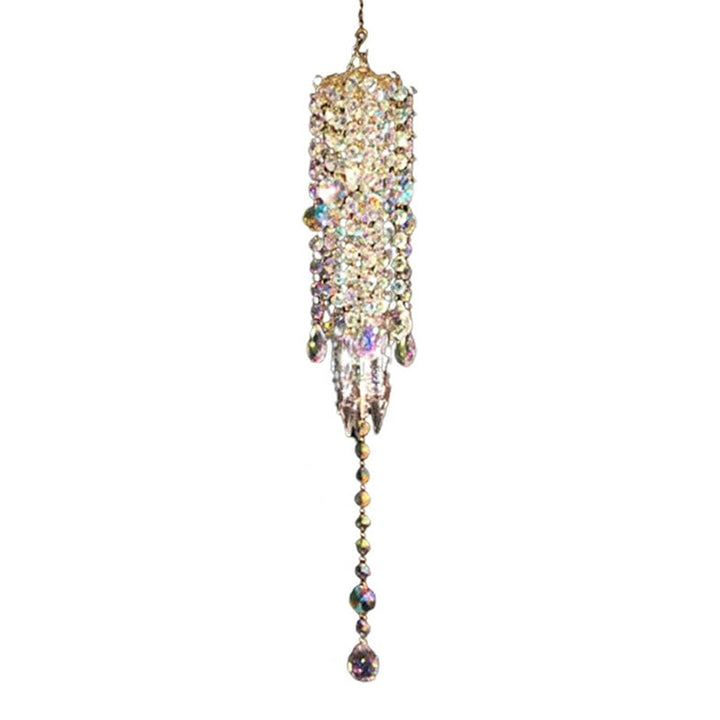 Aurora Crystal Glass Wind Chime | Bowlift