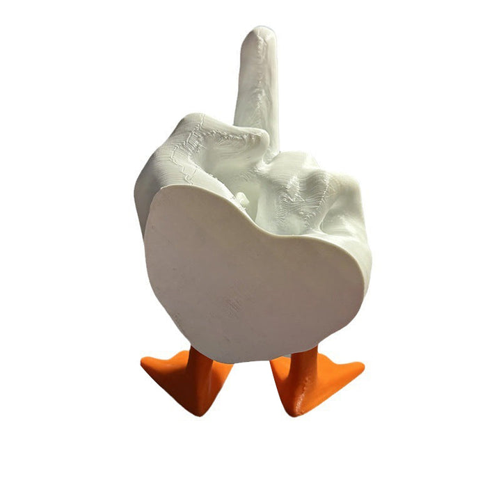 BowLift | Middle Finger Duck Resin Ornament