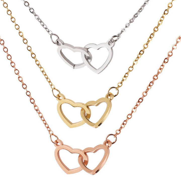 BowLift | Heart Necklace with rotating rose gift box