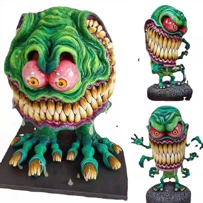 Angry Big Mouth Monster Statues | Bowlift