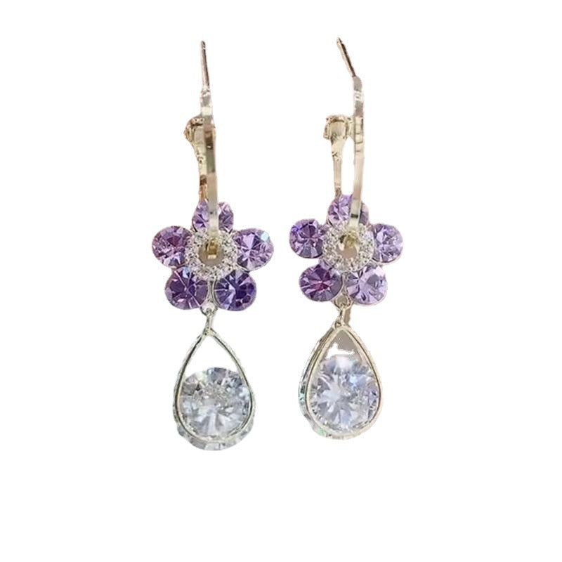 BowLift | Fashion Flower Crystal Earrings