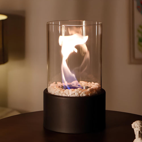Classic Oil Lamp with Open Flame - Lumora | Bowlift