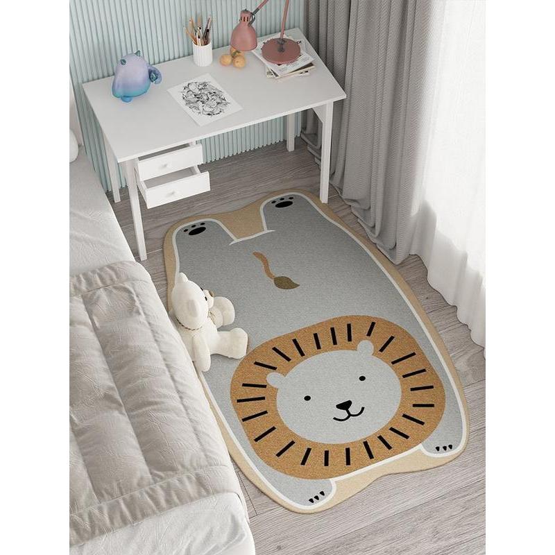 BowLift | Cute Animal Living Room Decorative Rugs – Plush Soft Cartoon Bedroom Carpet