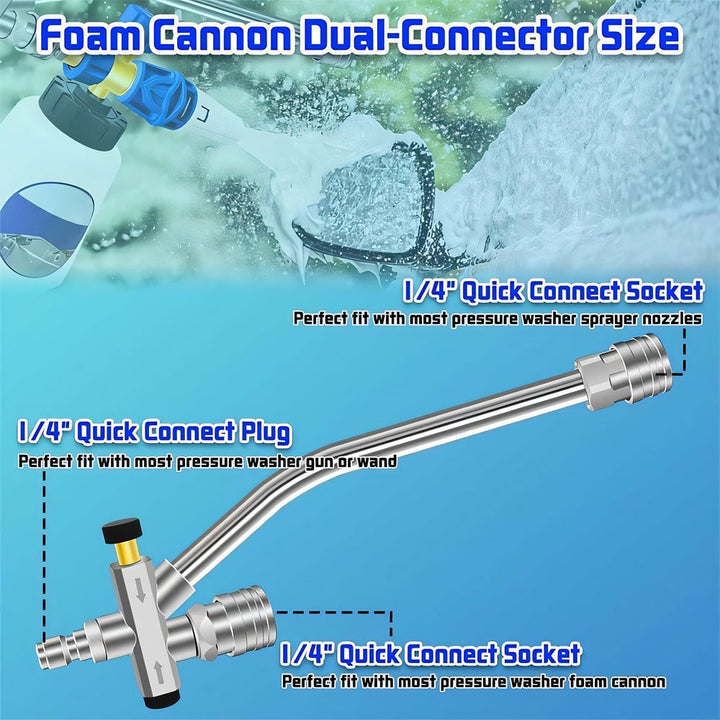 BowLift | Foam Cannon Dual Connector Accessory