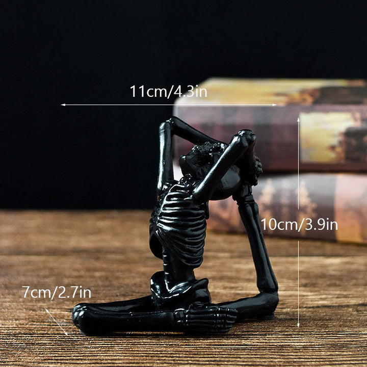 BowLift | Halloween Figurine – Resin Ornament in Vintage White or Black