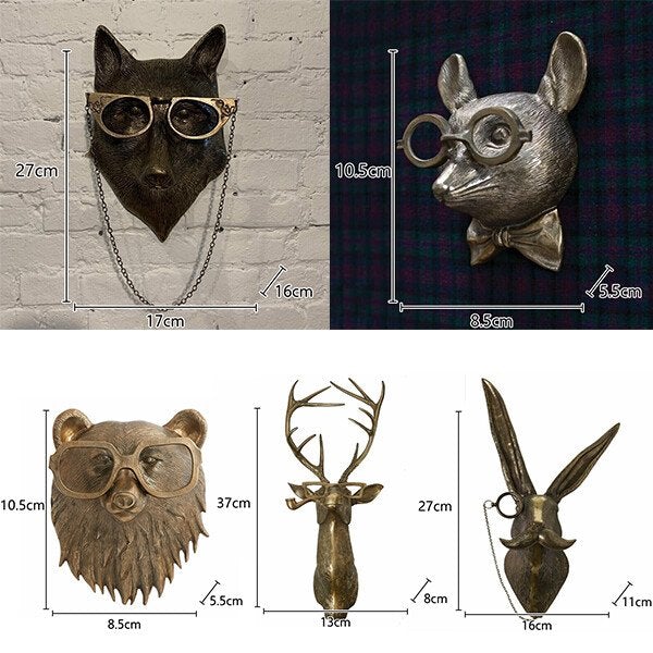 BowLift | Unique animal head wall decoration for home