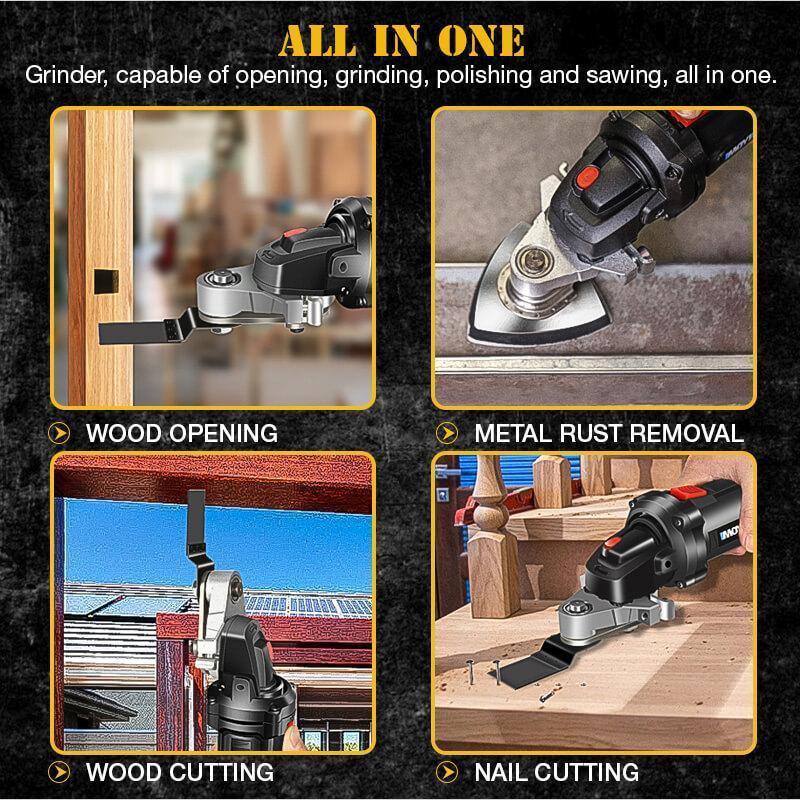 BowLift | Angle Grinder Conversion Universal Head Set