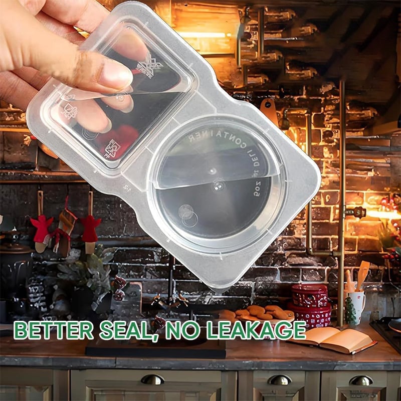 BowLift | Double Compartment Snack Containers with Lids