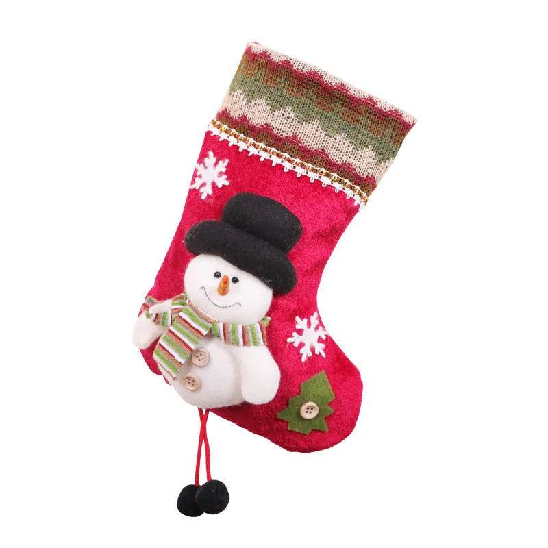 BowLift | Christmas Stockings Gift Bag Flannel Small Size Hanging Decorations