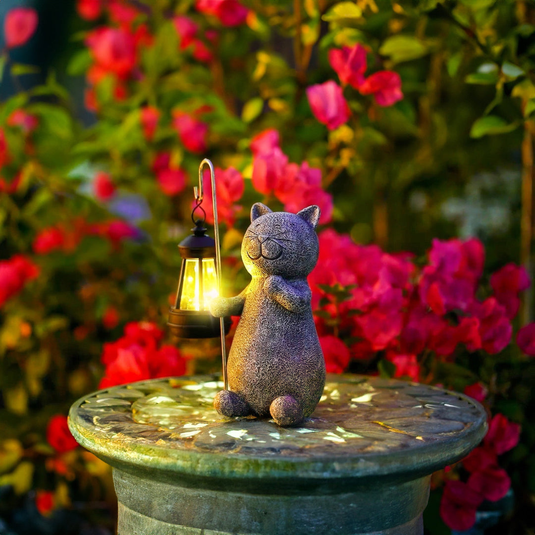 BowLift | GlowPaw - Golden Cat with Soft Glow