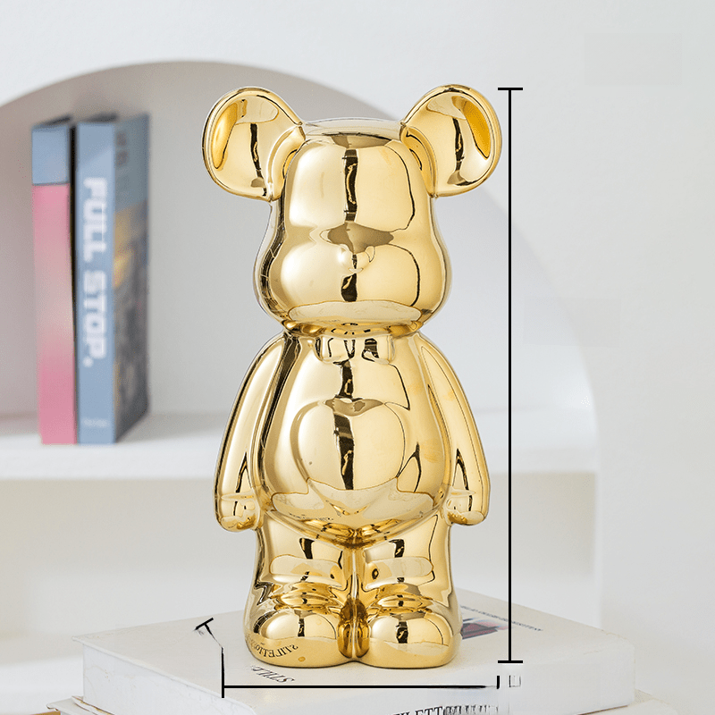 BowLift | Elegant Teddy Bear Figure for Modern Decoration