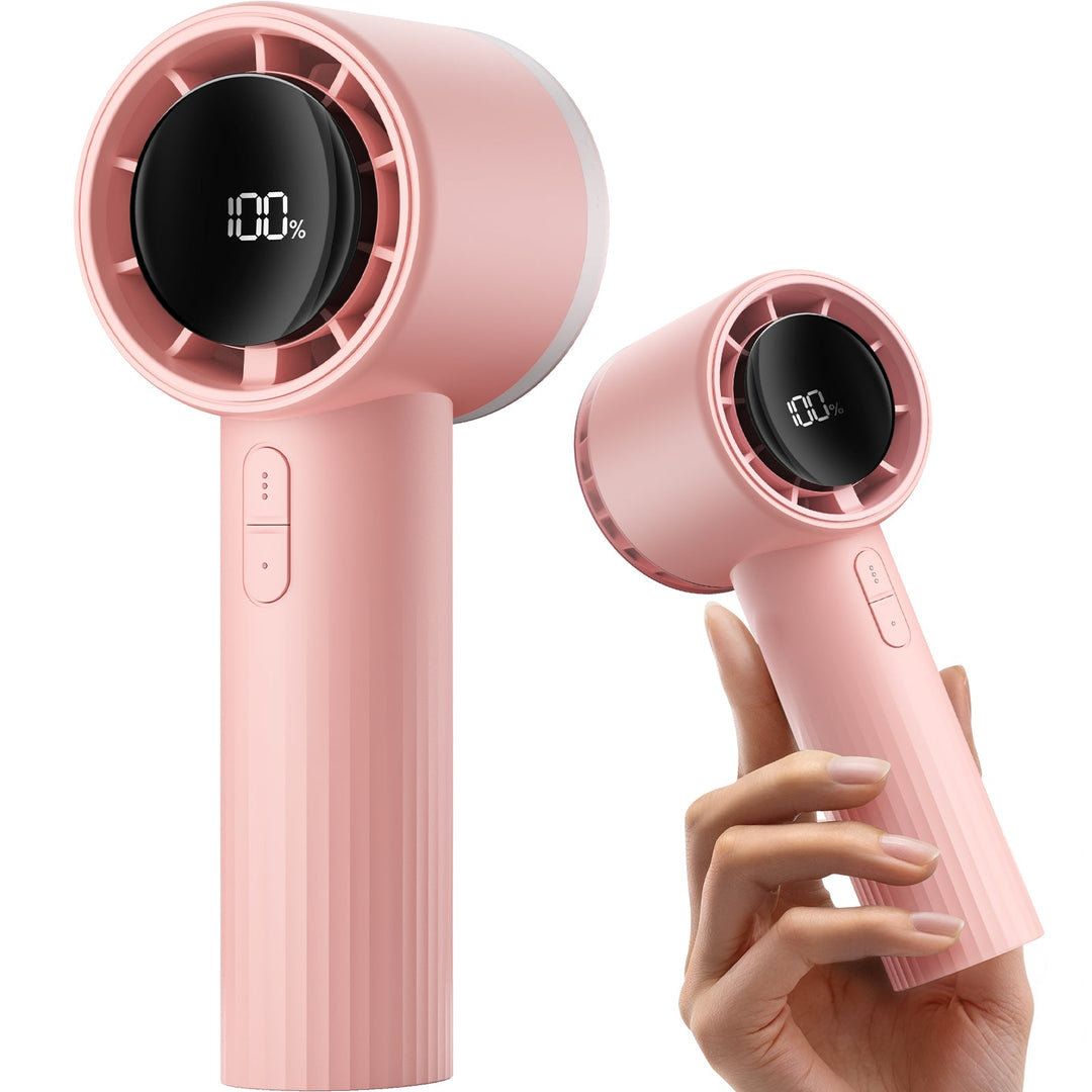 Portable High Speed Handheld Turbo Fan with LED Display | Bowlift