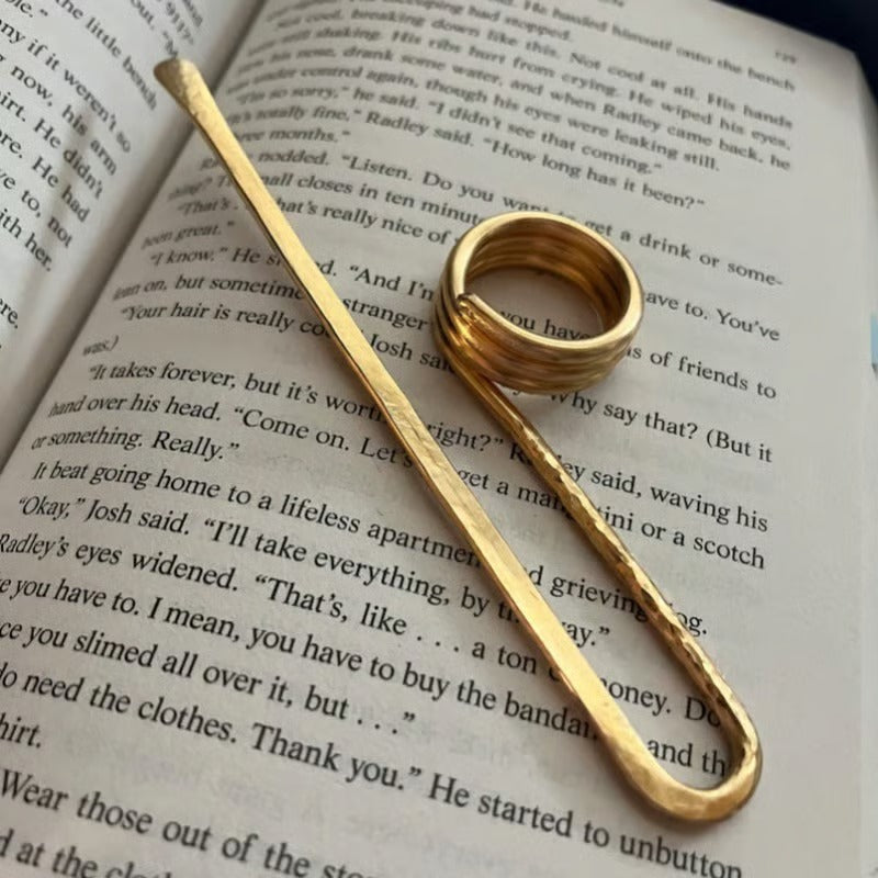 BowLift | GripLux Ring Keeper — Pain-free reading in luxurious style that relaxes your thumb and keeps your book open (3 pieces)
