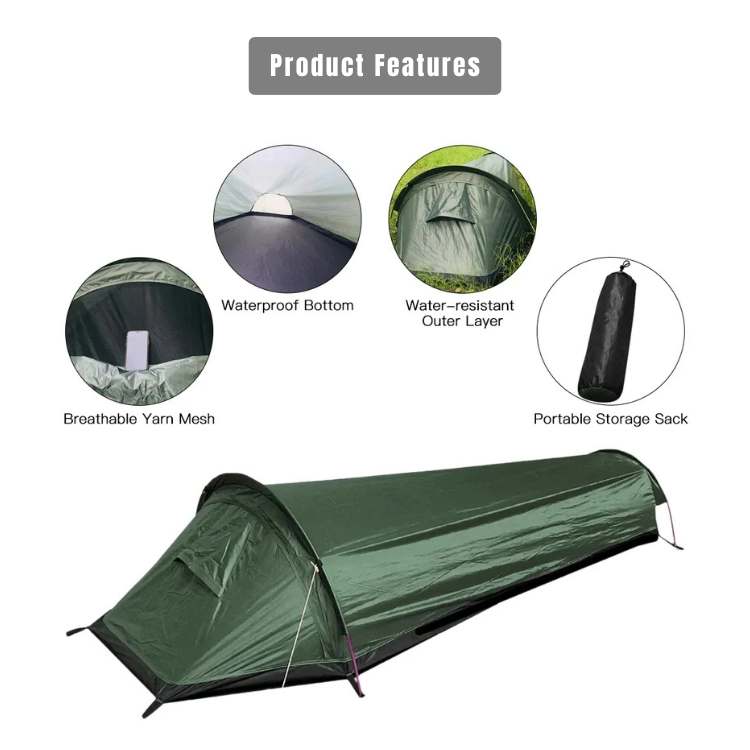 BowLift | Ultralight Single-Person Camping Tent | Waterproof, Windproof & Ideal for Hikers and Backpackers