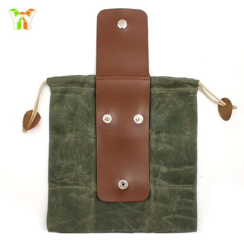 BowLift | Waxed Canvas Folding Foraging Bag with Durable Design