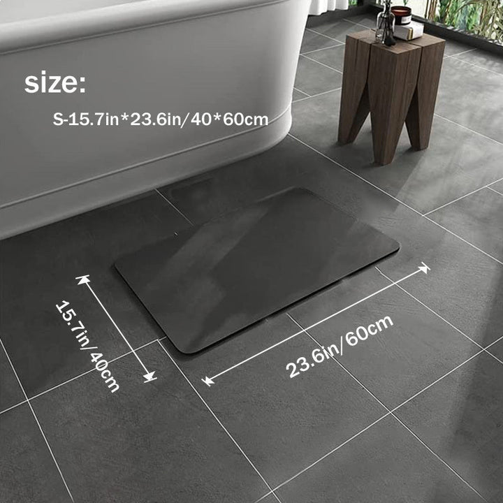 BowLift | AquaGrip | Non-slip bath mat made of diatomaceous earth 40x60 cm