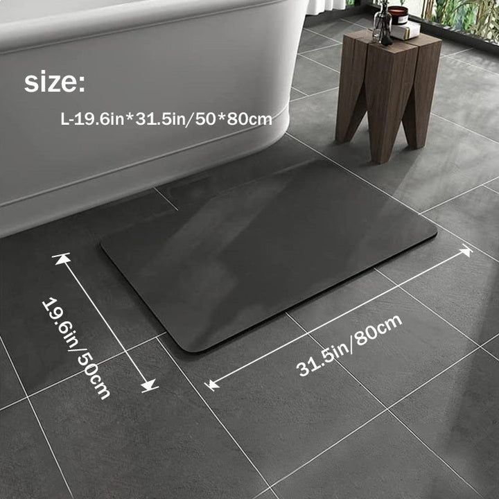 BowLift | AquaGrip | Non-slip bath mat made of diatomaceous earth 40x60 cm