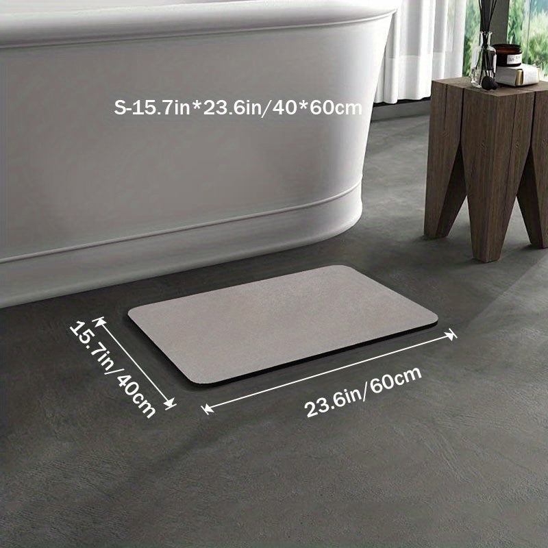 BowLift | AquaGrip | Non-slip bath mat made of diatomaceous earth 40x60 cm