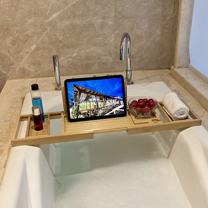 BowLift | Luxury Bamboo Bathtub Tray – ZenBath
