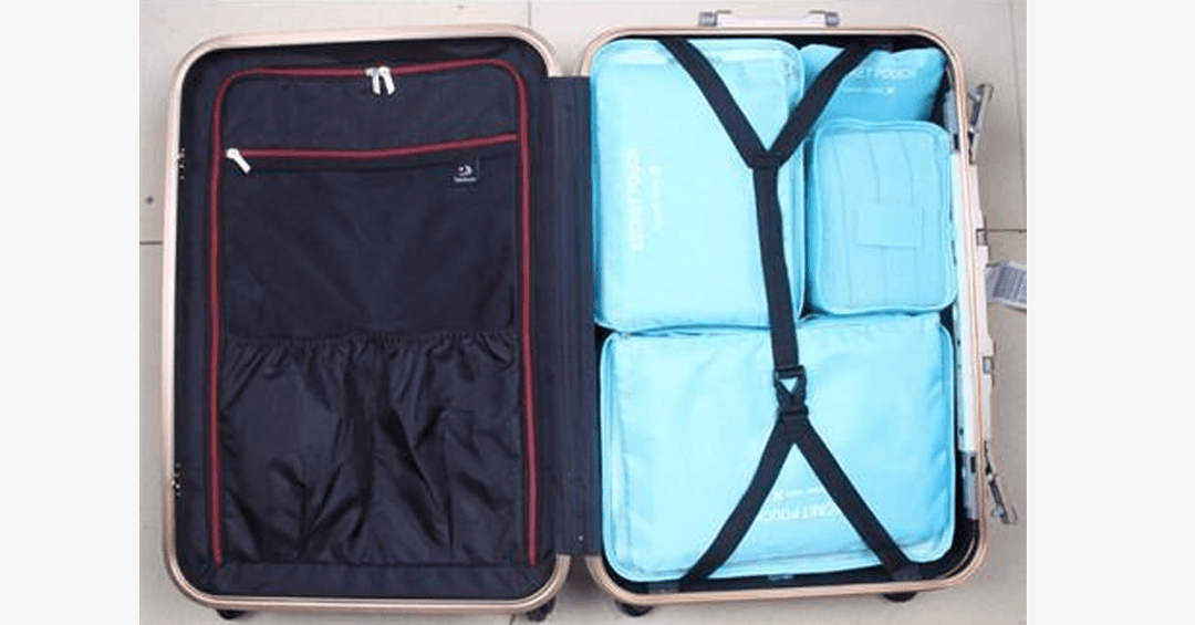 BowLift | Portable Luggage - Transparent Mesh Top - Organize Your Clothes Compactly and Stylishly!