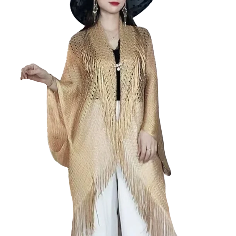 BowLift | Fringe Scarf with Sun Protection