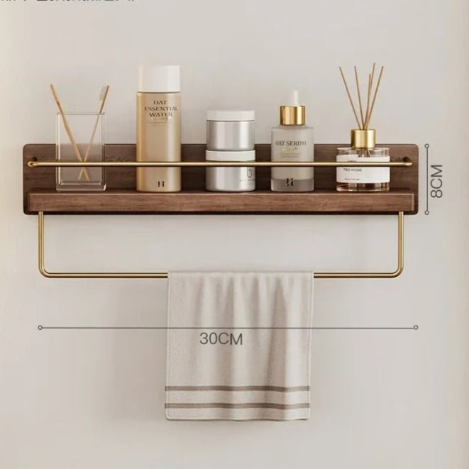 BowLift | BAMBOORA – Bamboo Wall-Mounted Coat Rack with Shelf for Smart Storage