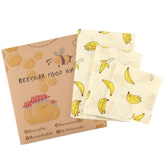 BowLift | Reusable Beeswax Food Wrap (3 pcs)