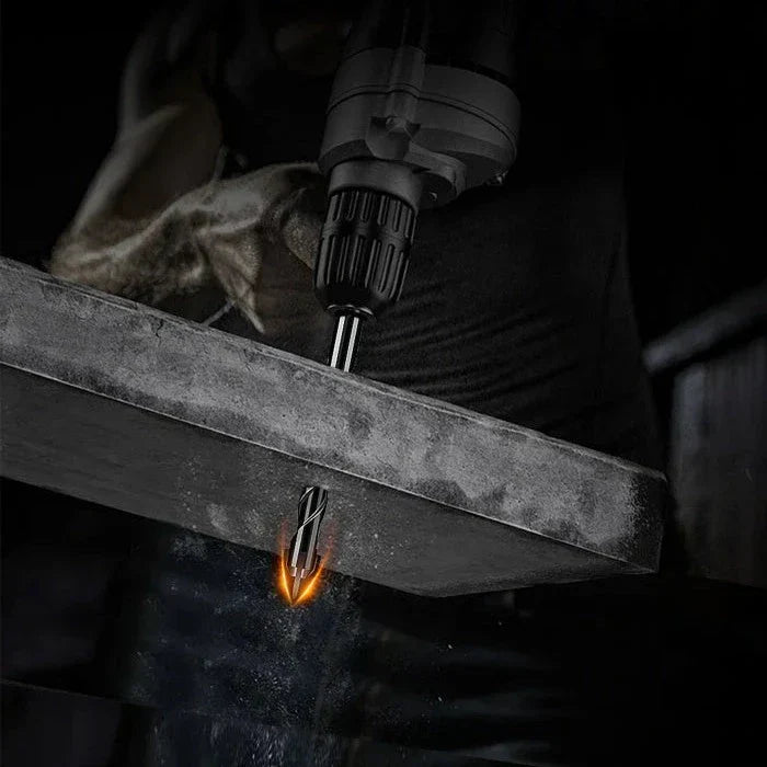 BowLift | Drill Bit Set | 7-Piece Hard Alloy | 4-Edge Cross Design | Tile, Glass & Wood Precision Drilling