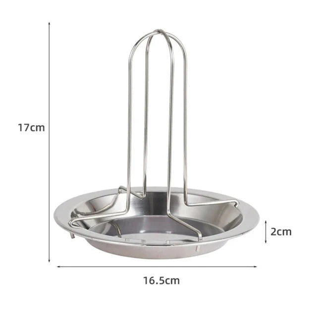 Barbecue Grilling Rack Chicken Roaster Rack With Bowl BBQ Grill | Bowlift
