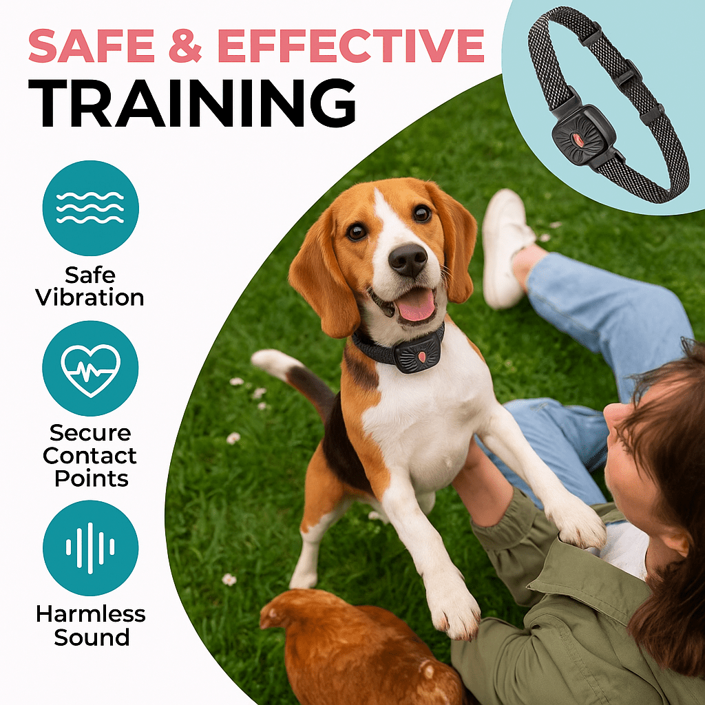BowLift | BarkLess Nano – Gentle Anti-Bark Collar for Puppies & Small Dogs