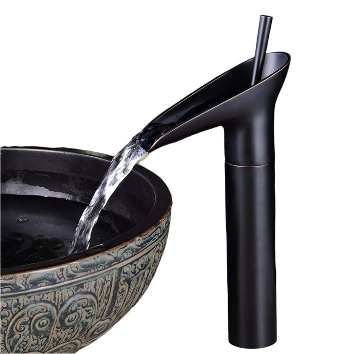 AquaCascade waterfall faucet for the sink Bowlift