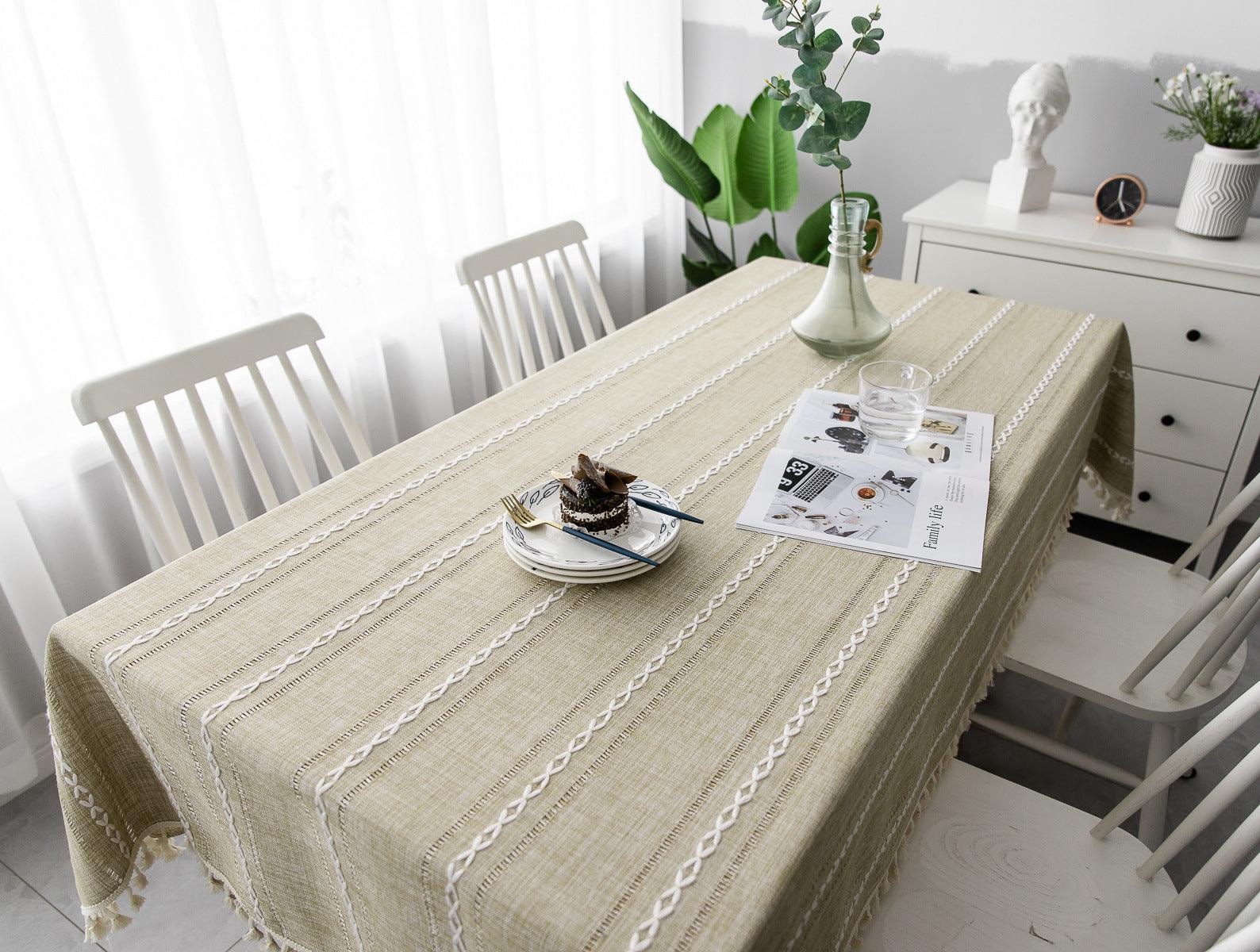 BowLift | Batillo Linen Tablecloth | Tablecloth, Indoor & Outdoor