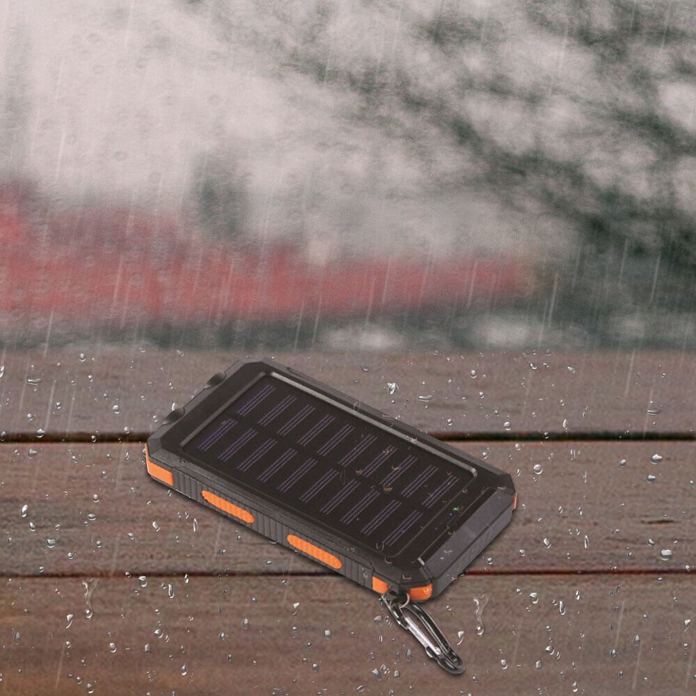 BowLift | Waterproof Shockproof Solar Battery 10,000 mAh | Solar Rechargeable