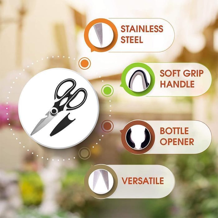 BowLift | ChefCut – The all-purpose kitchen scissors for every task