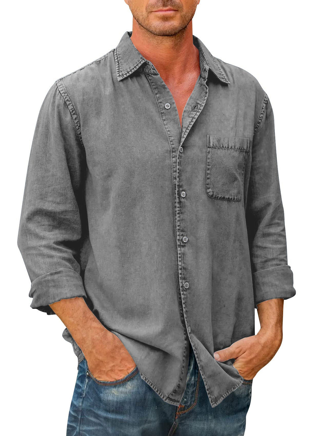 BowLift | Long sleeve button shirt for men