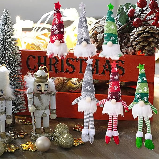 BowLift | Christmas Elf with LED Light | Handmade Decoration Figure | Nordic Design