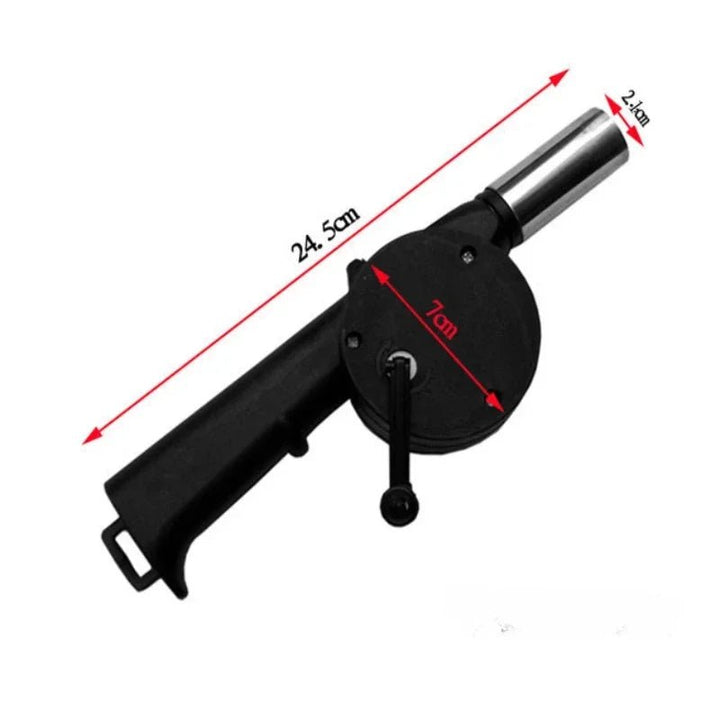 BowLift | BBQ BREEZE – Hand Operated Fan for Effortless Grilling